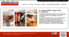Desktop Screenshot of ahabolivia.com